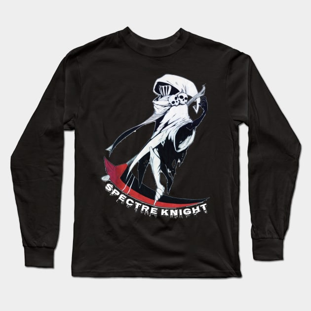 Spectre Knight Long Sleeve T-Shirt by Retrollectors